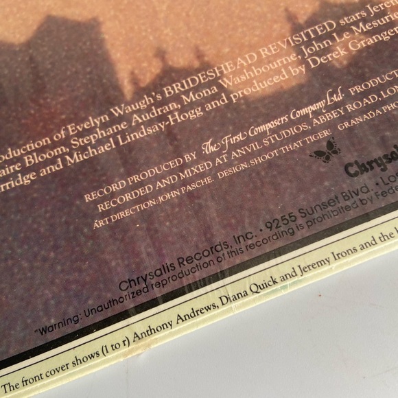 Brideshead Revisited Vinyl Album - Picture 3 of 12